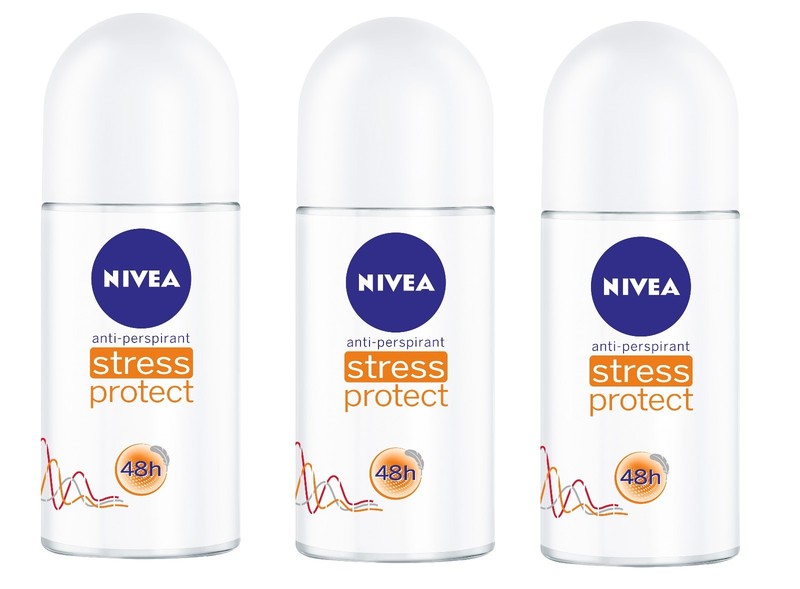 3 x Nivea STRESS PROTECT Deodorant Anti-Perspirant
