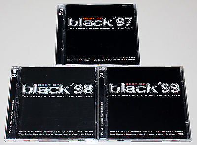 6 CD SAMMLUNG BEST OF BLACK 97 98 99 EMINEM SNOOP DOGG USHER DR DRE WARREN