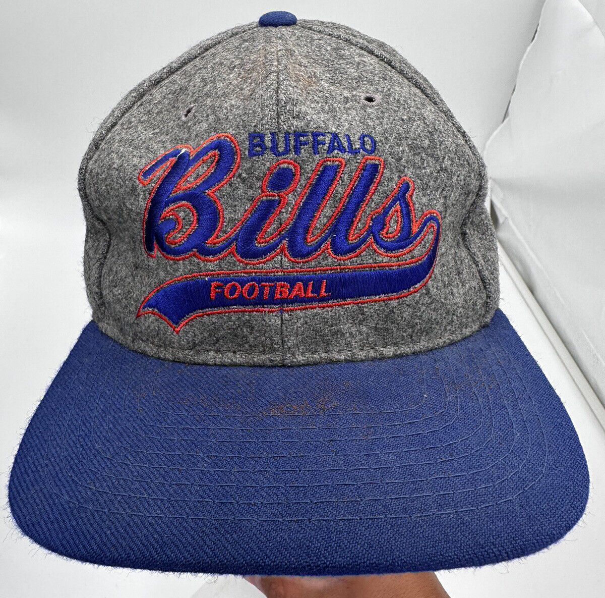 vintage buffalo bills starter Snapback Wool Hat Cap Script