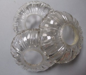 1 Socket Chandelier Antique Lamp Bobeche parts antique 3 lamp Glass Holder   Parts Light  chandelier