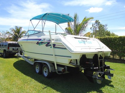 1997 FORMULA 280SS Cabin Cruiser Twin Mercruiser V8 w/ Trailer LOW RESERVE