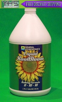 General Hydroponics KoolBloom Liquid 1 Gallon 128 ...