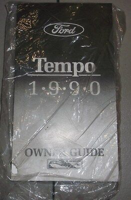 1990 Ford Tempo Owners Manual New Old Stock