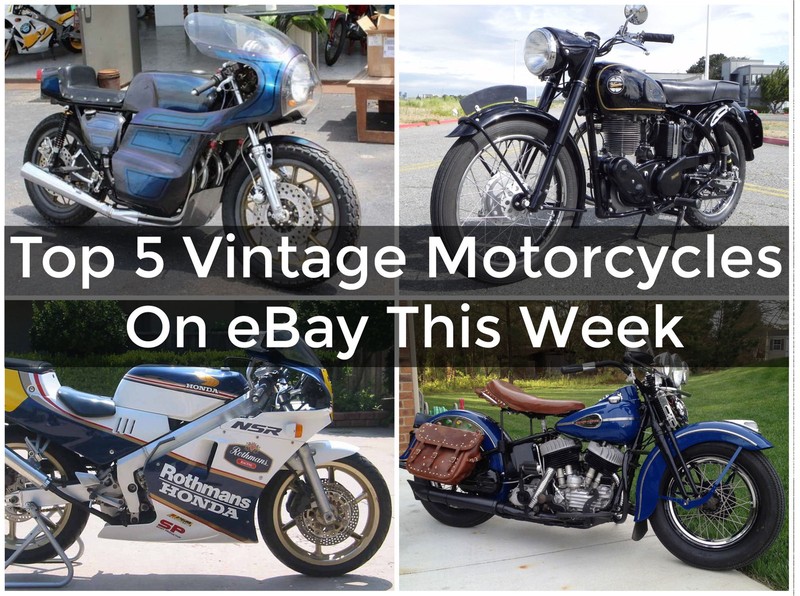 Top 5 Vintage Motorcycles On eBay This Week eBay
