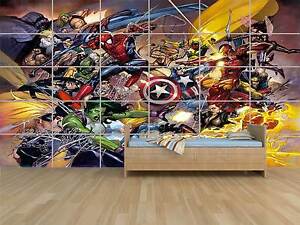 Marvel Avengers WAR Comics Geant Poster Chambre Enfants Room Kids