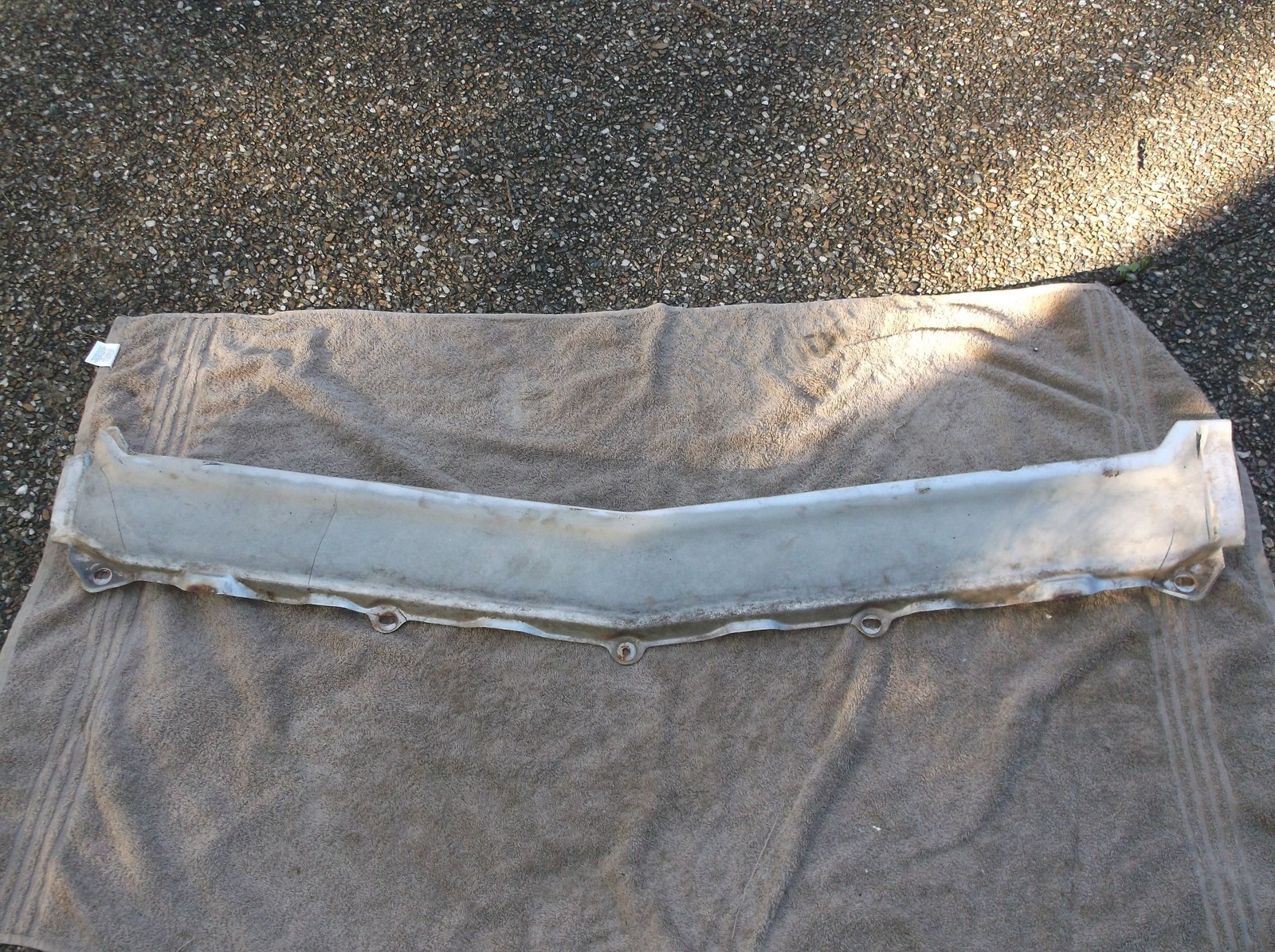 Right side front bumper spacer for 1973 chevelle $_57