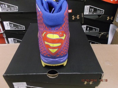superman baseball cleats