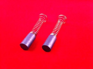 brushes carbon round decker 3mm drill motor lawnmower fits