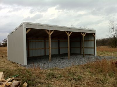  universal builders 2002 2012 12x40 loafing shed equipment shed 10ft