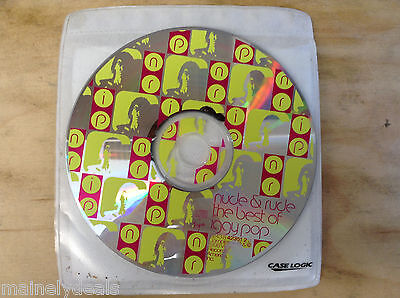 Nude & Rude: The Best of Iggy Pop by Iggy Pop (CD, Oct-1996, Virgin) Disc