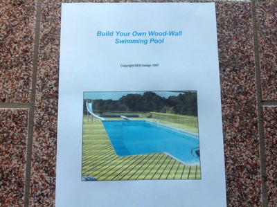 Wood Wall Swimming Pool Plans   ...