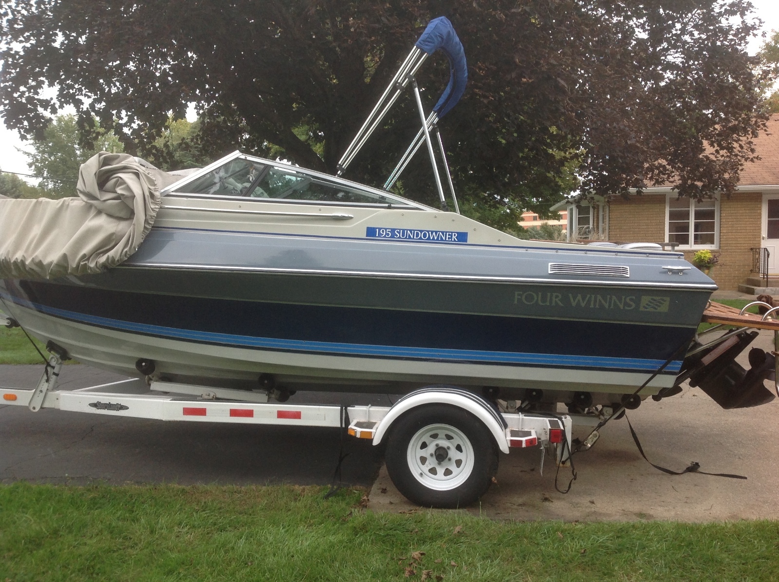 1987 FOUR WINNS 195 SUNDOWNER