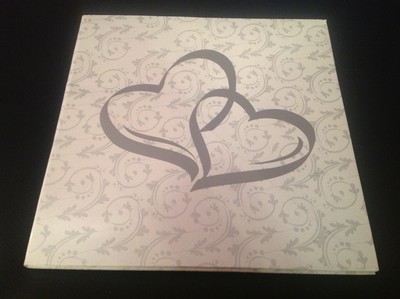 Two Hearts Wedding Card Box {3/1785}