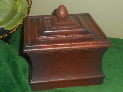 Elegant Expressions Wood Decorative Box w/Lid for ...