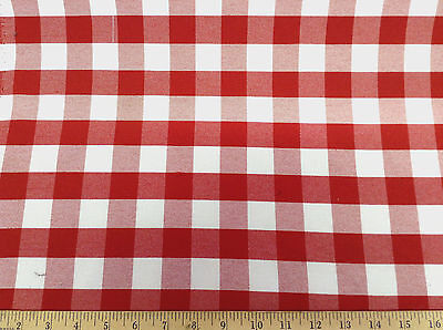 Discount-62-inch-wide-Twill-Tablecloth-Fabric-Red-and-White-Check-DR18