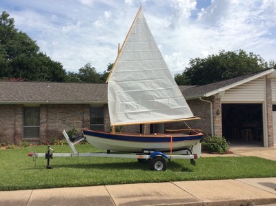 Shellback Dinghy Joel White Design New 11'4" with trailer