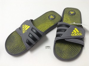 Adidas-Q23124-Mens-Adissage-FADE-Slide-Sandals-Gray-Yellow-All-Size-40 ...