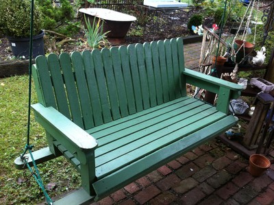 Wooden Porch Swing 4 Ft. Garden Furniture ...