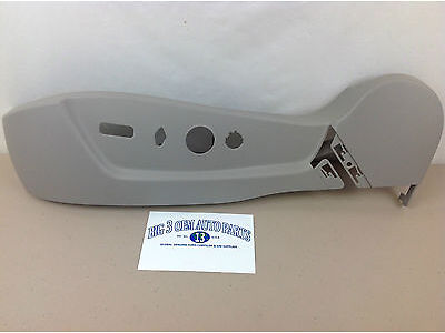 Cadillac DTS Buick Lucerne LH Gray Seat Cushion Side SHIELD w/ Massage new OEM