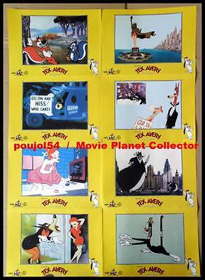 THE BEST OF TEX AVERY,KINGS OF CARTOONS - JEU 8 PHOTOS ALLEMANDES/8 GERMAN