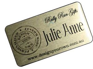 name trophy plate adhesive plaque self nameplate 5cm printed frame