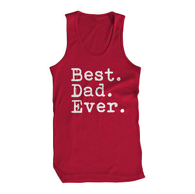 Best Dad Ever Grandpa Fathers Day Papa Gift Present Love Idea New Mens Tank