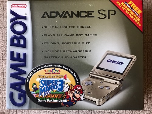 Résultats de recherche d'images pour « gameboy advance sp toys r us gold »
