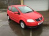 56 reg Volkswagen Fox 1.2 Urban 3 Door Bright Red