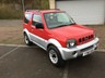 2001 Suzuki Jimny 1.3 4x4 Red over Silver