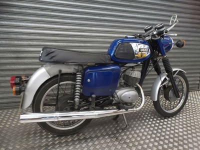 MZ TS 150 MOTORCYCLE 1979 BLUE SILVER PART EX EXCELLENT CLASSIC REDUCED