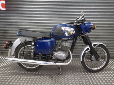 MZ TS 150 MOTORCYCLE 1979 BLUE SILVER PART EX EXCELLENT CLASSIC REDUCED