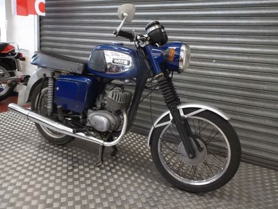 MZ TS 150 MOTORCYCLE 1979 BLUE SILVER PART EX EXCELLENT CLASSIC REDUCED