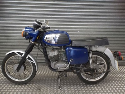 MZ TS 150 MOTORCYCLE 1979 BLUE SILVER PART EX EXCELLENT CLASSIC REDUCED