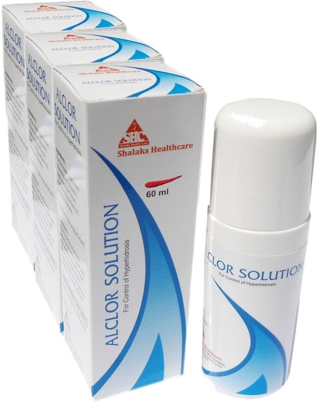 Shalaks Healthcare Alclor Antiperspirant Solution 60 ml Deodoran...
