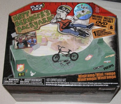 BMX Flick Trix Matt Beringer's Backyard DVD bike ramp S & M 2011 Freestyle Park