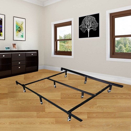 New Platform Metal Bed Frame/Mattress Foundation Adjustable ...