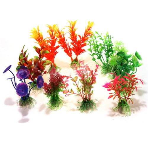 10 Mixed Artificial Aquarium Fish Tank Water ...