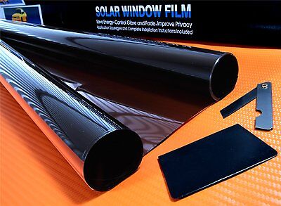 PRO LIMO BLACK 5% CAR WINDOW TINT ROLL 6M x 75CM FILM TINTING