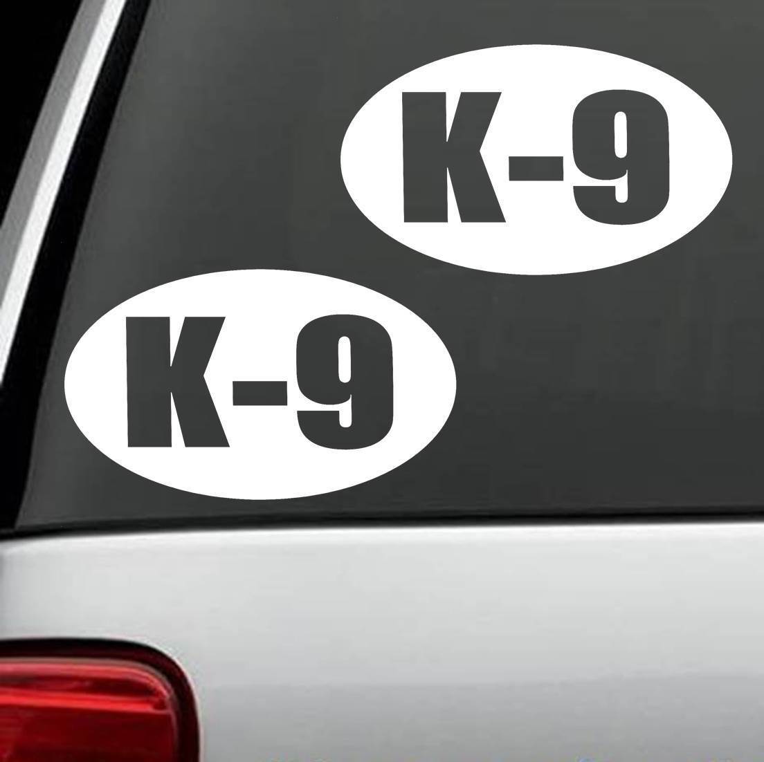 K9 UNIT Dog Handler Sticker K9 Security Car Stickers Dog Unit 140mm x 2 sq2