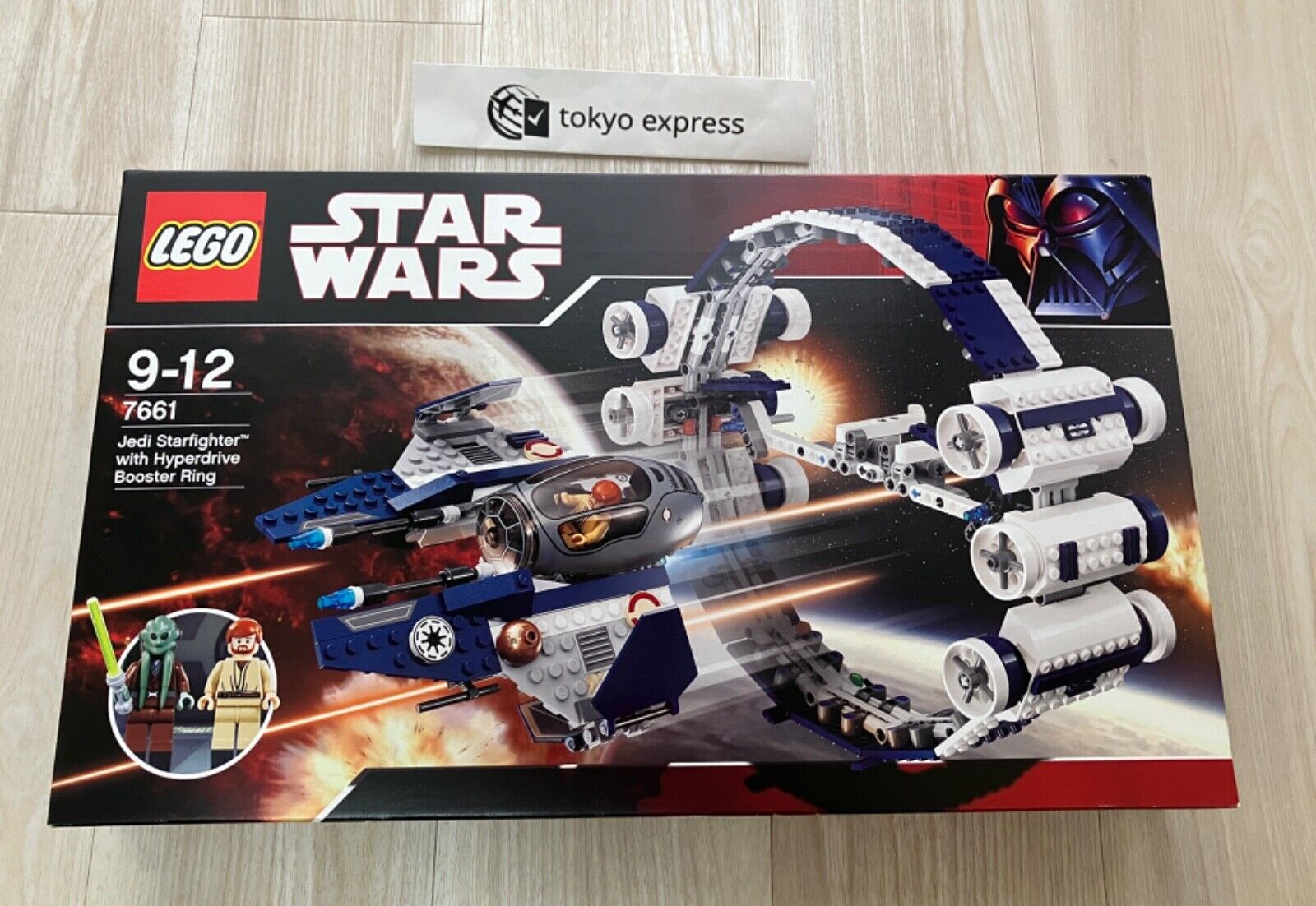 LEGO Star Wars Jedi Starfighter w/Hyperdrive Booster Ring(7661)SEALED See PHOTOS
