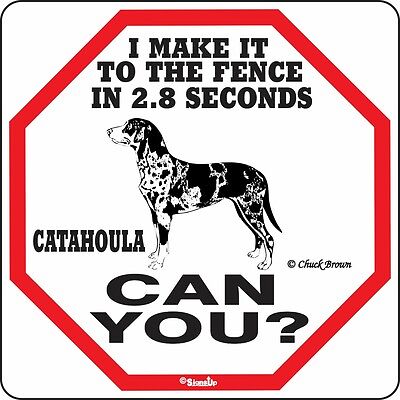 Catahoula 2.8 Fence Dog Sign - Many ...