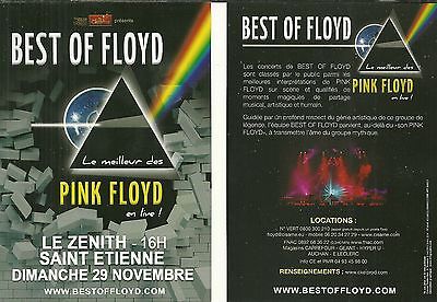 FLYER PLV - BEST OF FLOYD ( PINK FLOYD SHOW ) EN CONCERT LIVE 2015 SAINT (Best Pink Floyd Concert)