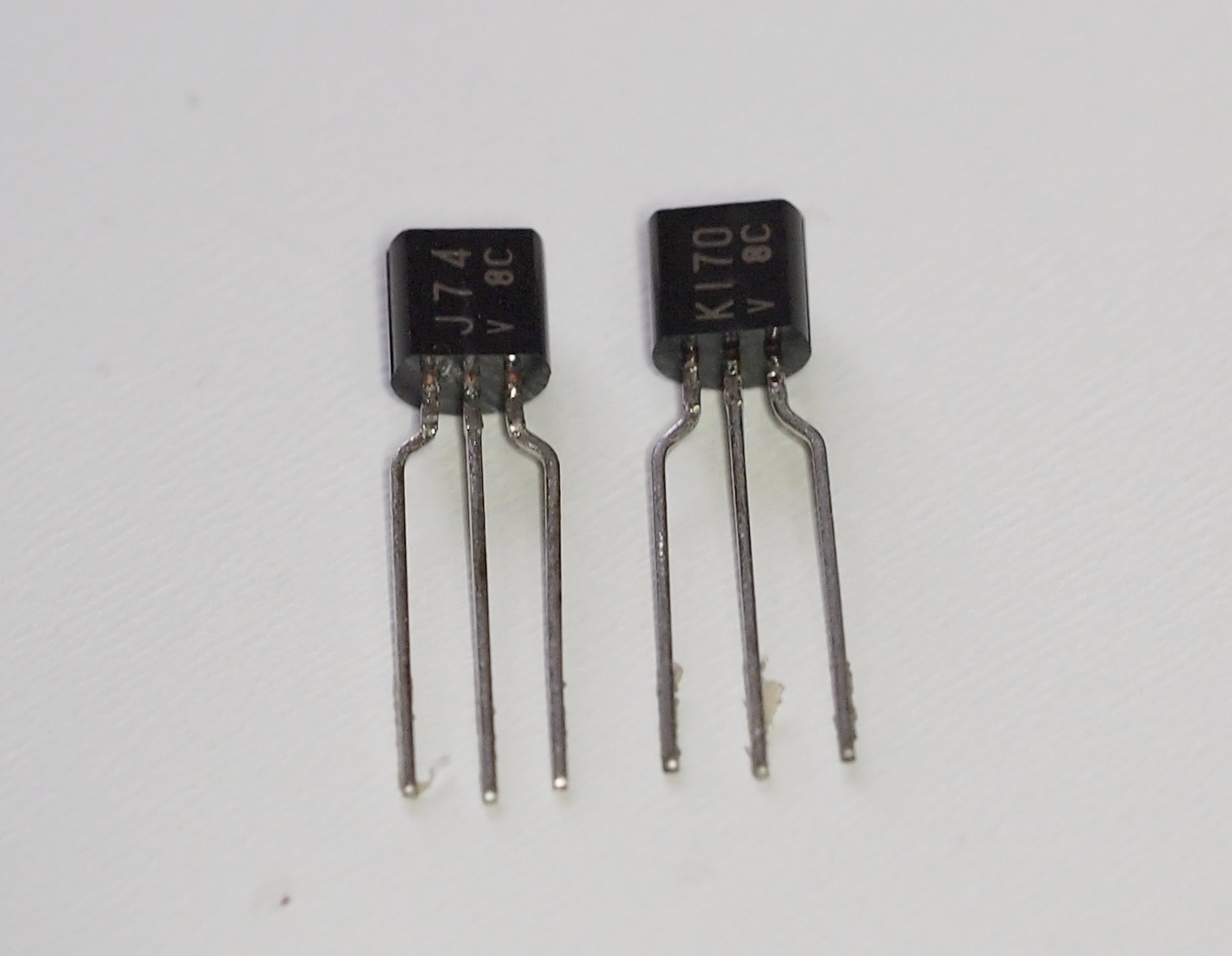 2SK170V/2SJ74V rare low noise N/P-channel J-FET matched Idss 2SK170V/2SJ74V rare low noise N/P-channel J-FET matched Idss