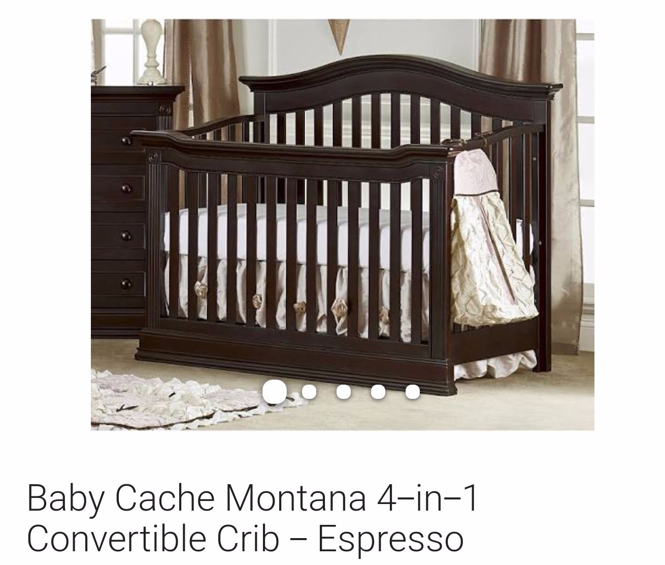 baby cache montana nightstand