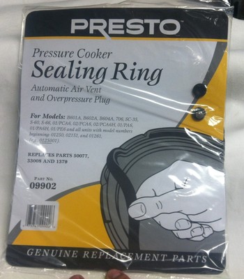 Presto Pressure Cooker Sealing Ring Gasket w/ ...