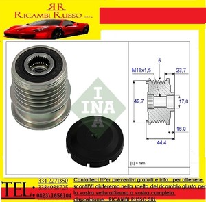 Alternatore mercedes classe a 170