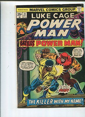Luke Cage, Power Man #21  VG or better CBX1N  