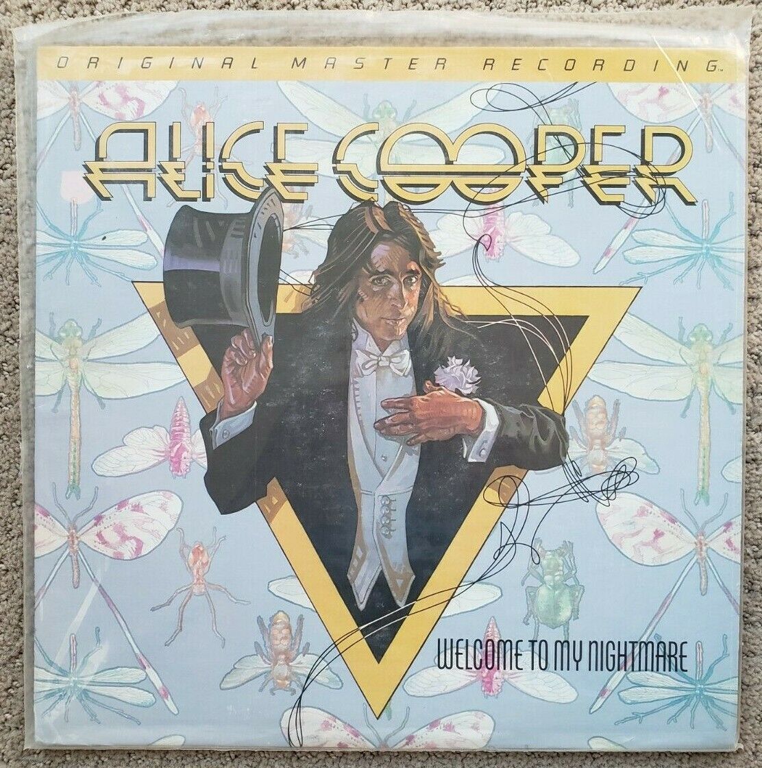 Sealed MFSL MOFI Alice Cooper Welcome To My Nightmare. Rare, Mint condition.