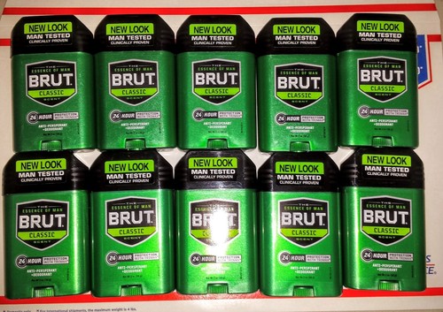 BRUT Anti-Perspirant Deodorant CLASSIC Scent 2 oz ANTIPERSPIRANT