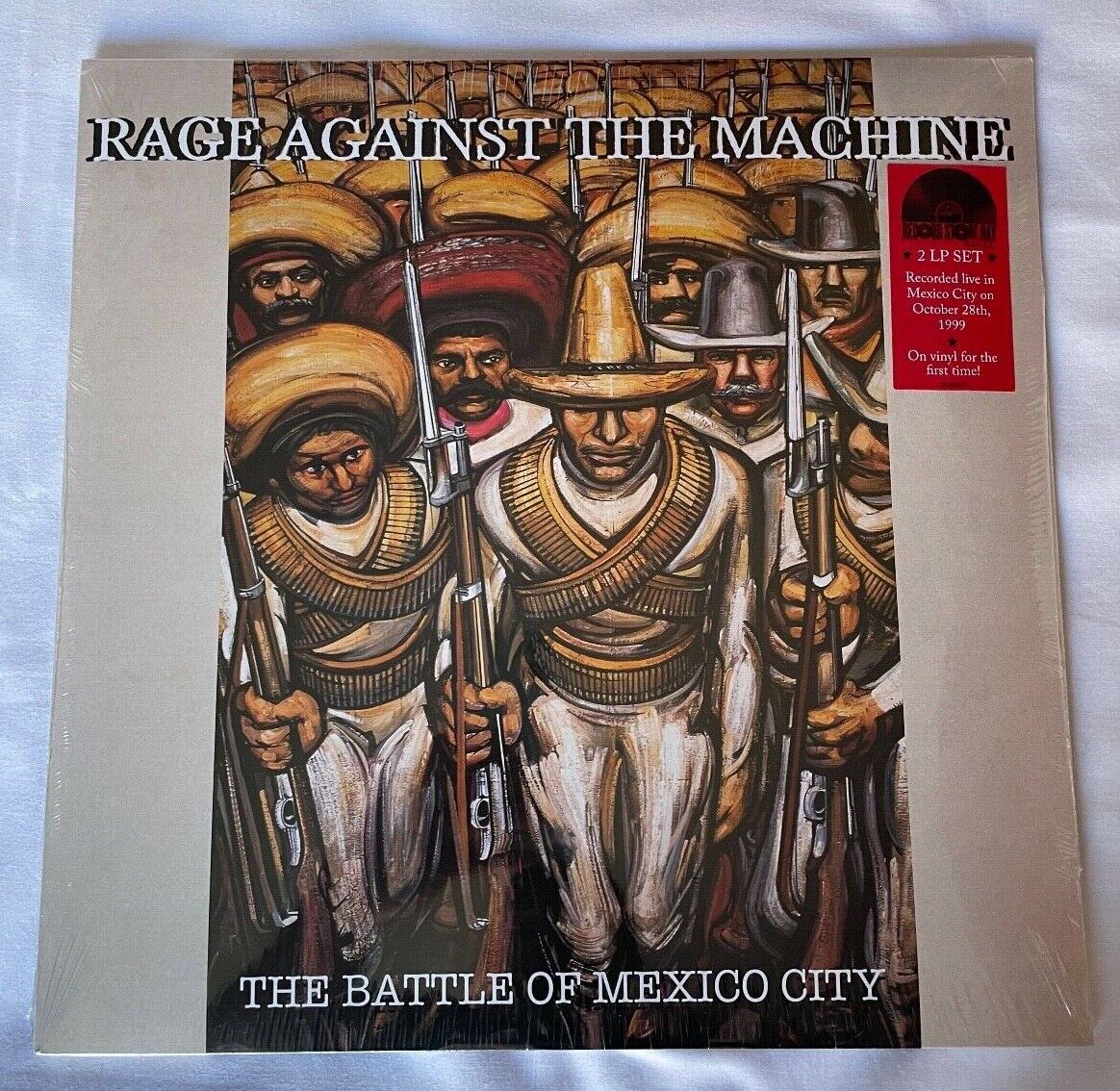 RAGE AGAINST THE MACHINE THE BATTLE OF MEXICO CITY 2LP RSD 2021